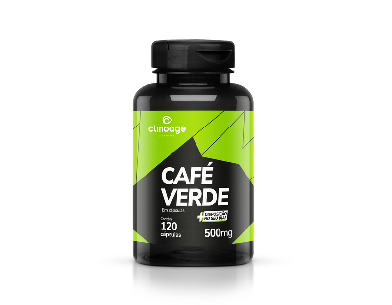 Energético café verde 120 cápsulas