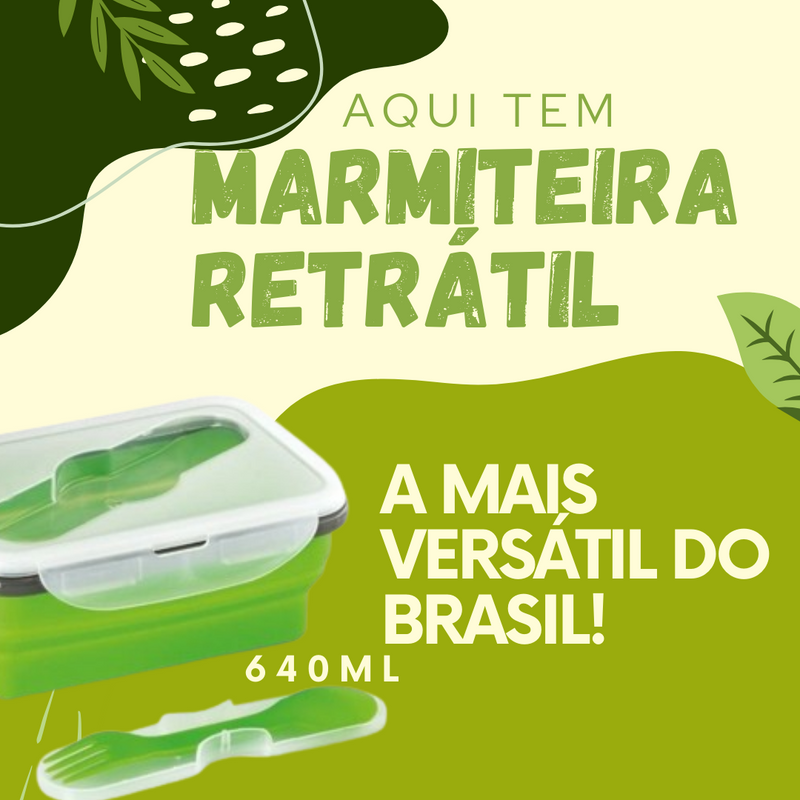 Marmiteira Retrátil 640ML