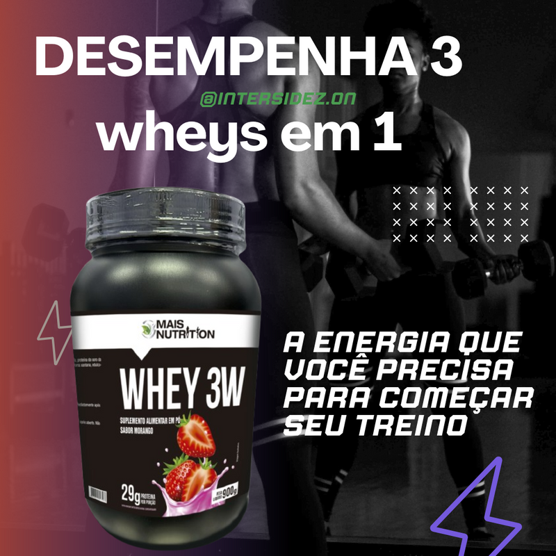 Whey protein 3 W 900g